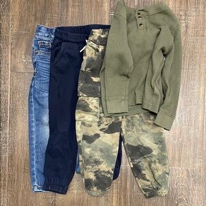 Old Navy Green Jeans Relaxed Fit